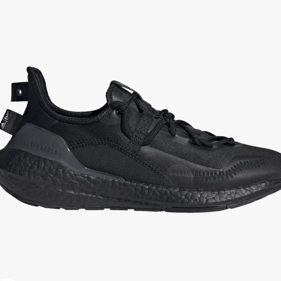 Adidas Men\'s ULTRABOOST 21 X PARLEY Obsidian Black Running Shoes Size 6.5